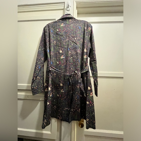 Samantha Pleet Alice Wonderland tie back shirt dress size 10 - Picture 5 of 16